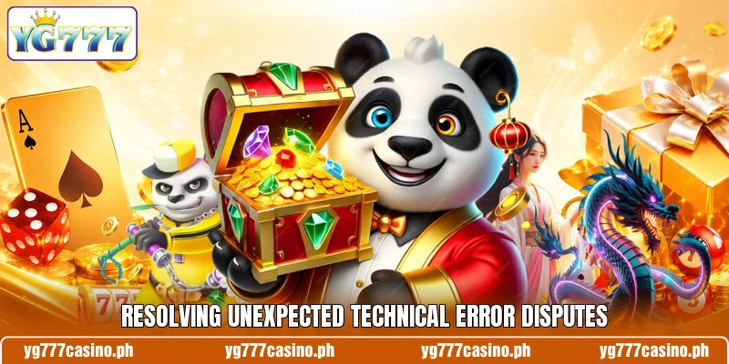 Resolving unexpected technical error disputes Resolving unexpected technical error disputes
